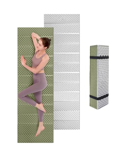 YiGym Tapis Isolant Pliable en Mousse pour Extérieur Camping Tapis Isolant