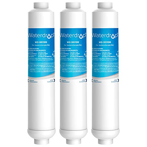 Waterdrop DD7098 cartucho de filtro de agua externo (ajuste a rosca) para...