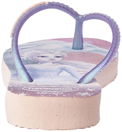 Chinelo Slim Frozen, Havaianas, Meninas, Rosa Ballet, 25/26