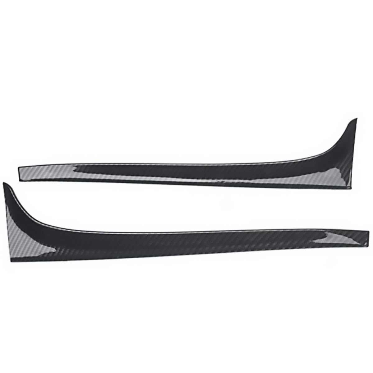 Spoiler Posteriore per Auto Golf 7 Ala Laterale in ABS Effetto Carbonio Set 2 Pezzi Accessori Decorativi per Personalizzazione Veicolo
