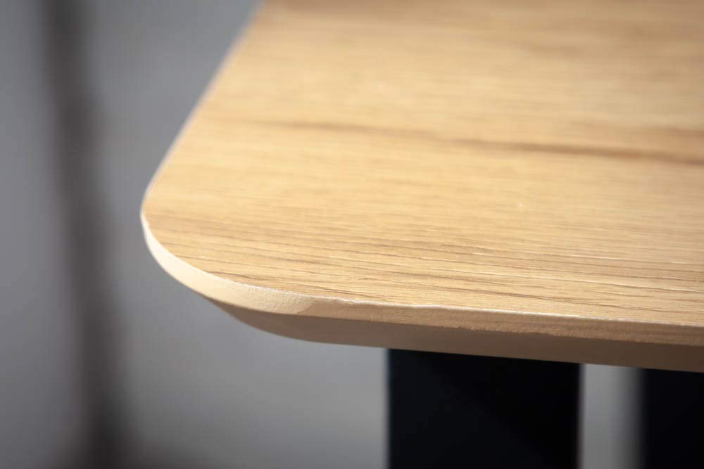 Riess Ambiente Industrial Schreibtisch Studio 160cm Eichenoptik mit 3 Schubladen Tisch Bürotisch Schminktisch