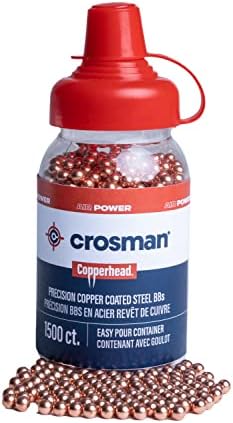 1500 Crosman Copperhead Air Rifle Pistol BB BBs .177 4.4mm Steel Ammo