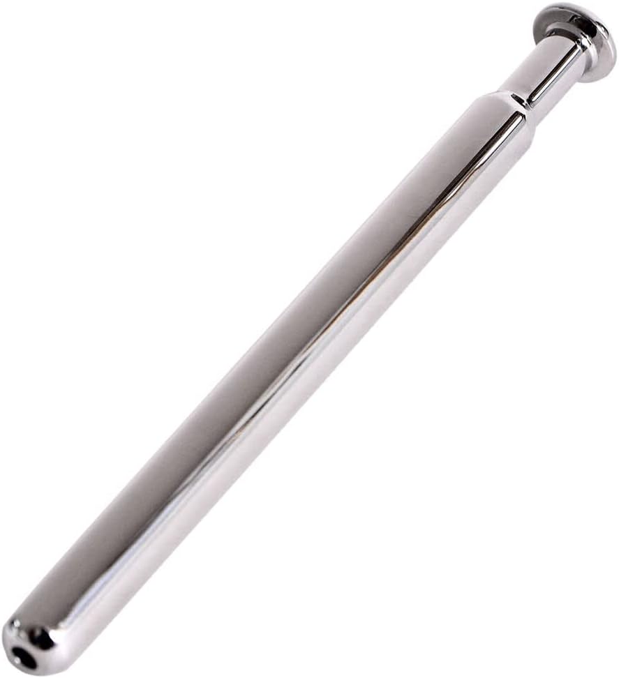 Smooth Nail Penis Plug - Cum Through Male Genital Plug (11mm) Silver BS-2004