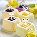 Yangcan0507 50 Pcs Food Fruit Fork Picks for Kids Cute Animals Bento Box Decor ForksCake Little Forks Dessert Forks Mini Cartoon Toothpick for Cake Dessert Pastry Party Supply