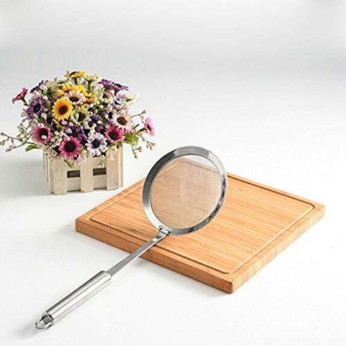 YAOLAN Kitchen Appliances Stainless Steel Fruit Juice Soy Milk Oil Case Hot Pot Flour Dregs Filter Grease Leak, Specification: 12cm