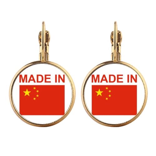 Boucles d'oreilles pendantes à clip or finitions haut de gamme au design chic intemporel