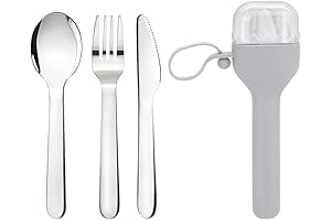 Sophico Bento Utensils Set for Kids' Lunch Boxes and Camping - Portable,...