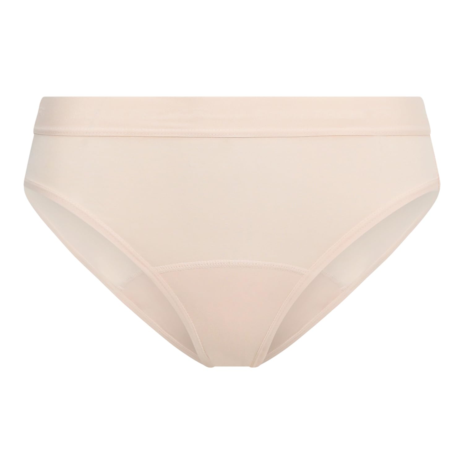 Equetech Bikini Brief Primo – Padded Equestrian Riding Underwear, Nude L (UK 14-16)