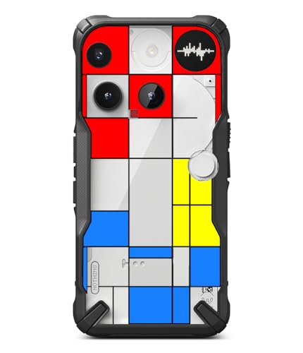 Image of Ringke Cub-X Back Cover Case Compatible with Nothing Phone (3) Transparent Hard Back Soft Flexible TPU Bumper