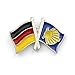 Produktbild Pin / Anstecker Camino Deutschland Flagge