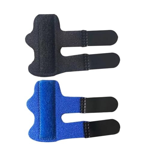 DEARMAMY 2pcs Finger Brace Splints for Relief Finger Support for Injury Lightweight Comfortable Ages for Sports Daily Use