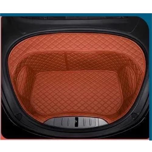 Tapis de coffre pour Tesla Model 3 2023-2024 protection rangement en cuir