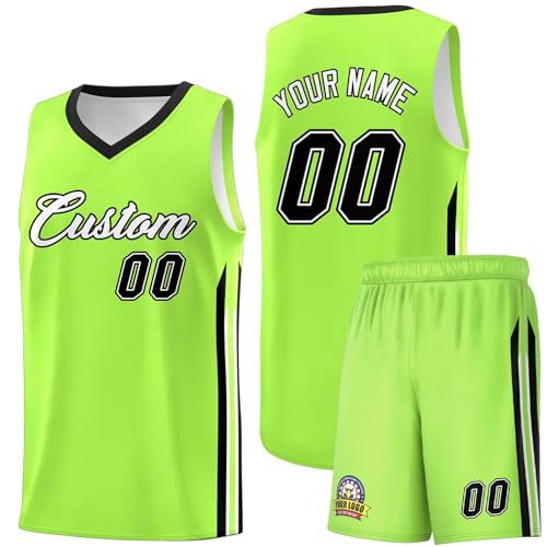 Camiseta de baloncesto sin mangas de 2 piezas, transpirable y cómoda, camiseta de baloncesto personalizada con logotipo de número de equipo para niños y adultos, regalos para fanáticos del baloncesto