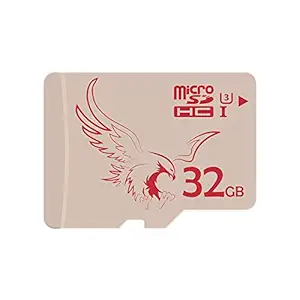 BRAVEEAGLE Micro SD Card 32GB UHS-I microSDHC Card Reading Speed up to 80MB/s for 4K Video Flexible Entertainment Memory Card (32GB U3)