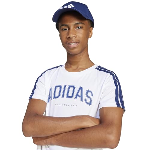 adidas Unisex - Bambini e Ragazzi Codes Collegiate Graphic T-Shirt, White, 13-14 Years
