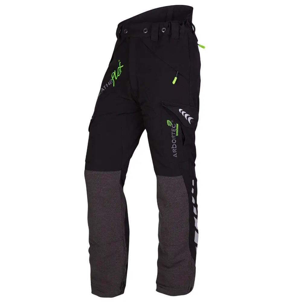 Breatheflex - Pantalón para motosierra (100 cm),, naranja, L / 31L