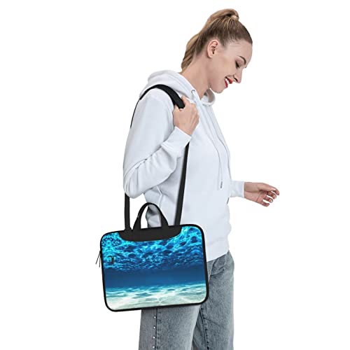 Bolso para portátil con estampado vista oceánica miniatura 7