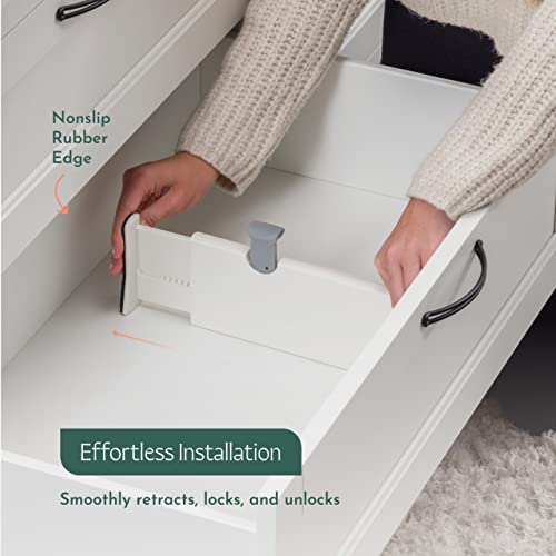 Adjustable-Drawer-Dividers-4-Pack-Adjusting-Length-from-11-Inch-17-Inch-Tall-Drawer-Organizers-for-Clothes-Locks-in-Place-Use-for-Bedrooms-Bathroom-Kitchen-Office-Organization-and-Storage