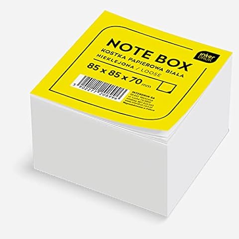 Interdruk KOSPAPNK7 White Memo Cube 700 Sheets Cover