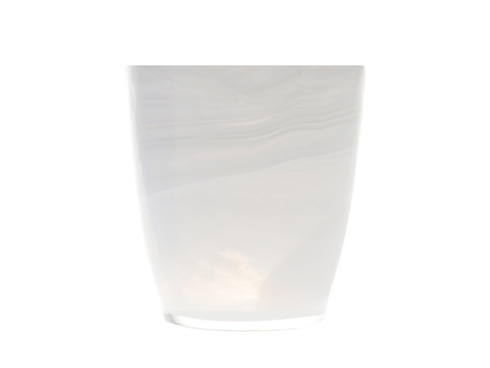 H&H Pack 6 glass glass alabaster white cl23