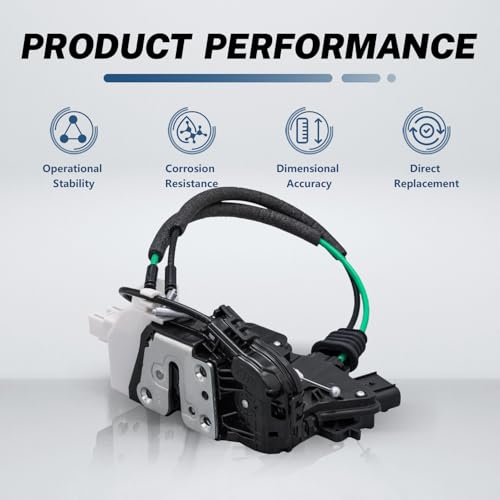 Image of KELOKE Door Latch Lock Actuator Compatible with Kia Sorento 2011 2012 2013 2014 2015, Front Right Passenger Side, Replace# DLA1535 81320-2P000