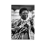 BB King Poster Blues-Poster, Leinwanddruck, ästhetische 