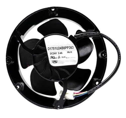Ventilateur 24 V ABB880-580 D1751U24B8PP366 pour refroidissement industriel