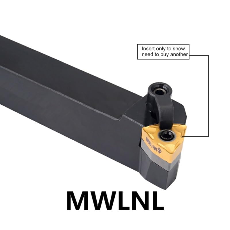 External Turning Tool Holder Lathe Cutters MWLNR MWLNR-2525M08 Machining Lathe Lathe Tools Machine Clamp(MWLNL-1616H08)