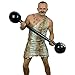 Inflatable Dumbbell Kids Weights, Lifting Strongman Fancy Sports Props Dress Accessory, Fake Barbell Fake Dumbell For Circus Inflatable Sports Props Party Decoration Black