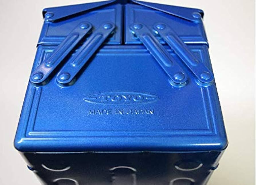 NH SRL TOYO STEEL ST-350 TOOL BOX　6023 Toyo Steel Two-Tier Metal Toolbox with 11 Compartments