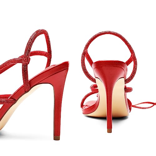 El mejor review de Sandalias tacón rojas los mejores 5. 18 Imagen adicional