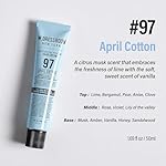 W.Dressroom No.97 April Cotton Moisturizing Hand Cream for Dry Hands, Non-Greasy Korean Hand Lotion & Hand Care for Women with Hydrating Formula, Travel Size (1.69 fl oz) - Image 3