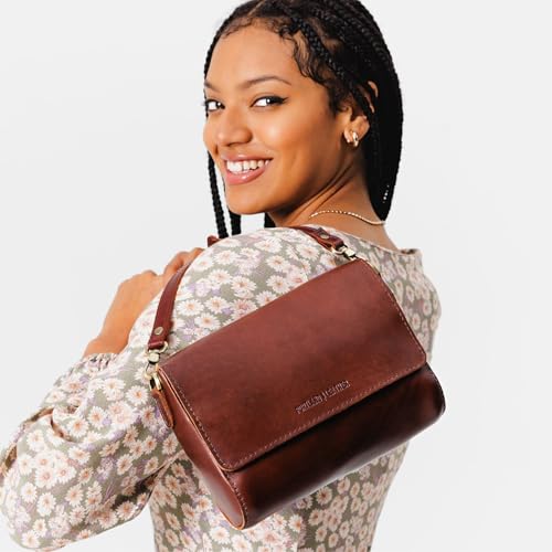 Image of Portland Leather Goods Metro Crossbody Bag for Women - Handmade from the Finest Full-Grain Hides