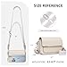 Roulens Crossbody Bags for Women Small Crossbody Wallet Purses with Card Slots Leather Shoulder Handbags Travel/Daily Use