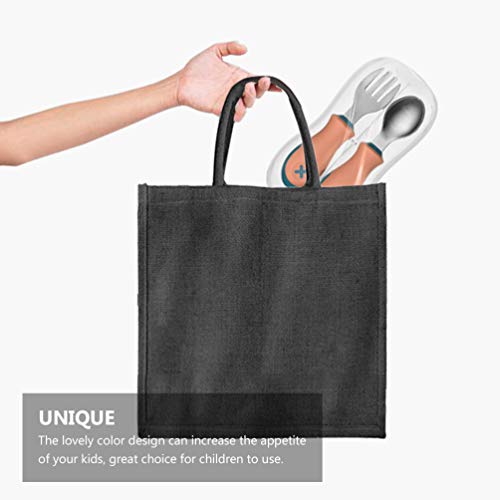 Toyvian Conjunto de Talheres de Aço Inoxidável para Garfos E Colheres para Bebês