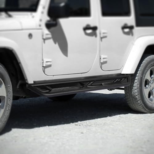 Estribos Laterales para Jeep Wrangler JK 2007-2018, Acero miniatura 6