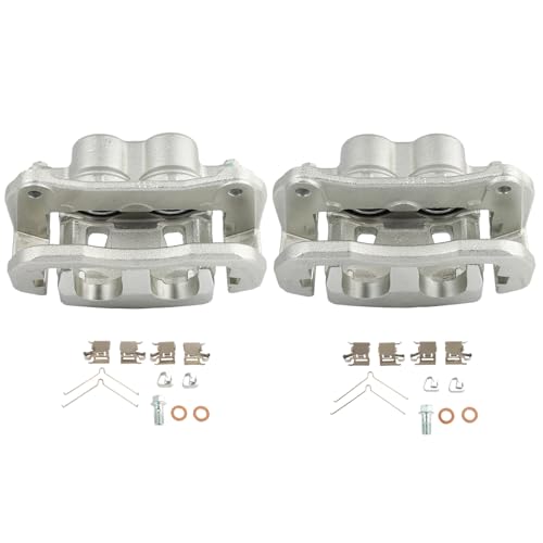Image of SCITOO Front Driver & Passenger Disc Brake Calipers 19B3352 19B3353 For Lexus For NX200t 2015-2017,For Lexus For NX250 2022-2024,For Lexus For NX300 2018-2021,With Bracket 2PCS