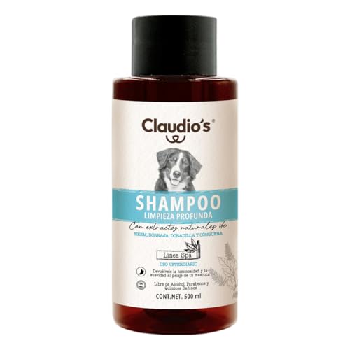 Claudio's Shampoo Perros - Limpieza Profunda. 500 ml.