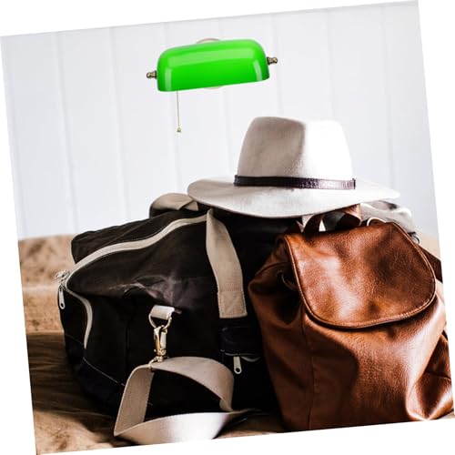 Lámpara de pared vintage verde y elegante con práctico interruptor de cremallera 2