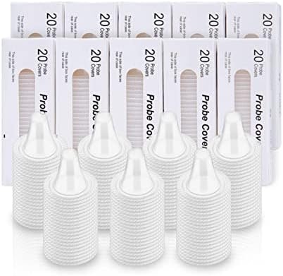 500pcs Disposable Ear Thermometer Probe Covers, Refill Caps Lens Filters for Braun Thermometer Models, Digital Ear Thermometer Covers