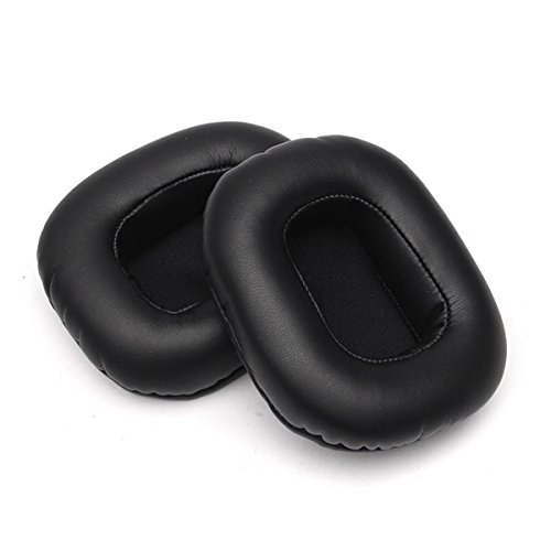 Tutoy 1 Paire Coussinets Oreille Coussin pour Razer Tiamat sur L'Oreille 7,1 Surround Son Casque