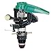 Rain Bird P5-R PLUS Plastic Impact Sprinkler with Nozzle Set, Adjustable 20° - 360° Pattern, 24' - 45' Spray Distance