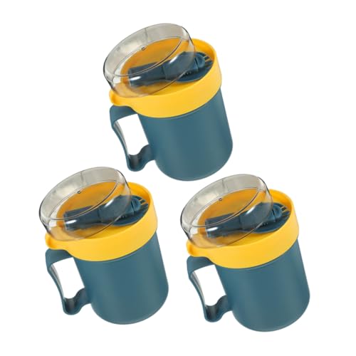 Tazas para sopa portátiles con tapa para microondas, ideales para llevar tu comida caliente 2