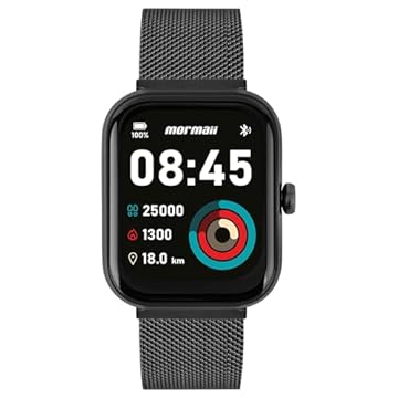 Relógio Smarts Unissex Life Preto - MOLIFEUAR/7P