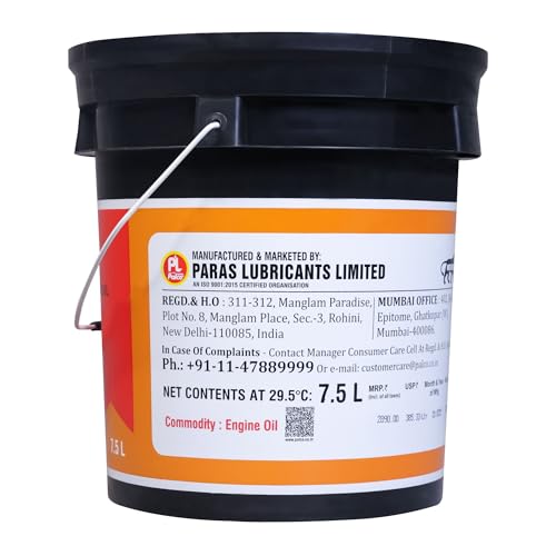 Image of PALCO PPG-4 15W40 | API:CF-4 /SJ & MB 228.1 Multigrade Engine oil for Diesel Commercial Road Transport Off Highway Vehicles | New Generation Automotive Vehicles | 7.5 Litres