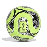 adidas Unisex Copa Mundial FIFA 26™ balón del Club Trionda, Lucid Lemon/Black/Silver Metallic, 5