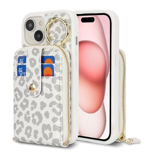 Coque iPhone 15 antichoc léopard pour ne plus perdre vos cartes