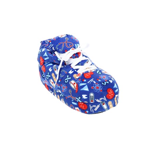 Image of Happy Feet Slippers Standard Sneaker Slippers for Men, Women, and Kids - Women Shoes, Gifts for Women, As Seen on Shark Tank - Classy Oversized House Slippers for Women with Non-Slip Rubber Soles