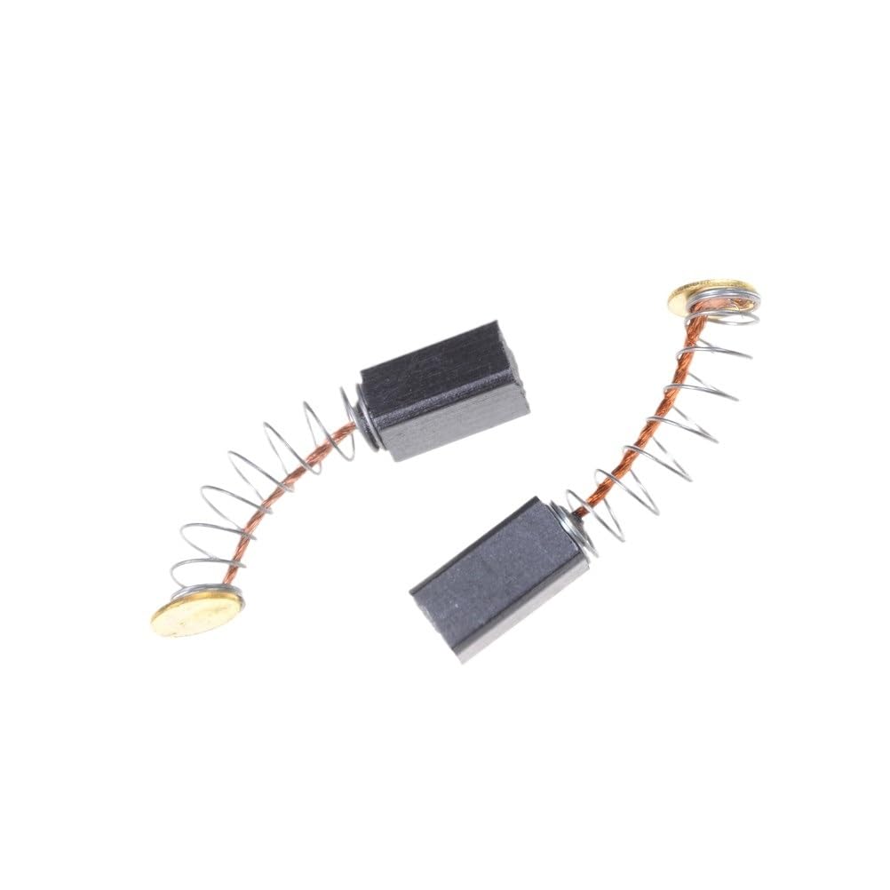 10 escobillas de carbón para motor de herramientas eléctricas de 5 x 5 x 8 mm