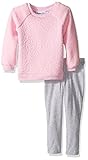 Kids Headquarters Girls' Sherpa Tunic with Leggings Set